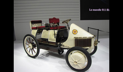 Lohner Porsche Semper Vivus 1900 electric car with range extender 1